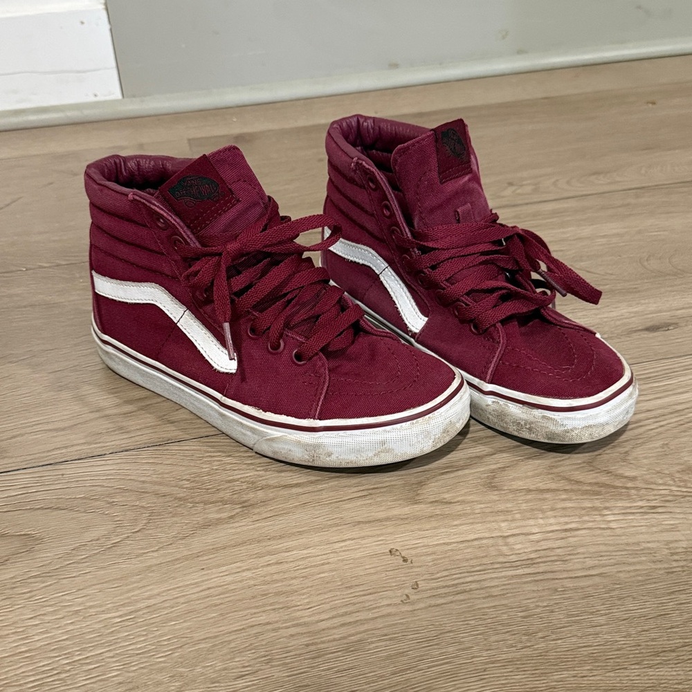 Vans Sk8 Hi Maroon 8.5